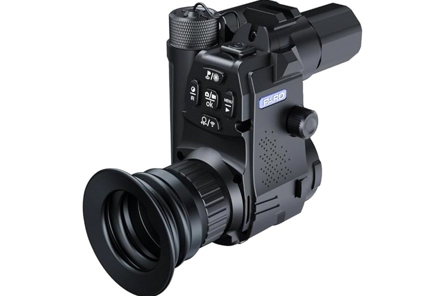 PARD Night Vision Monocular, Night Vision Goggles with Rangefinder, Clip-on Scope for Night Watching or Obervation, Night Viewing Range up to 350m, HD Photos & Videos, NV007SPLRF product image