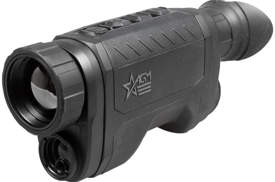 AGM Global Vision ReachIR LRF Thermal Imaging Monocular with 1000m Built-in Laser RangeFinder, 12 Micron Heat Vision IR monocular with LRF for Hunting product image