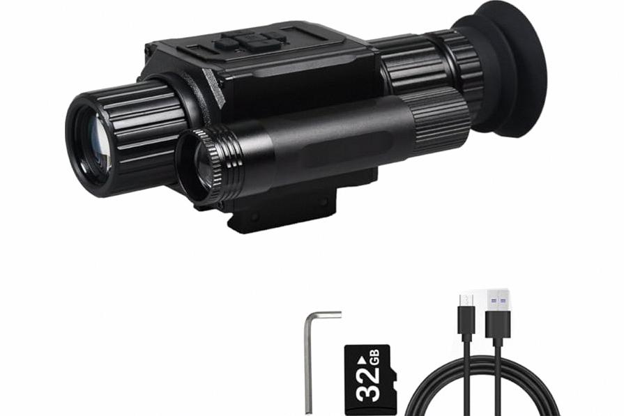 AGM Global Vision Taipan Thermal Imaging Monocular for Hunting 12μm Sensor, Hot Spot Tracking, 8× Digital Zoom, Video Recording, WiFi, IP67 Waterproof product image