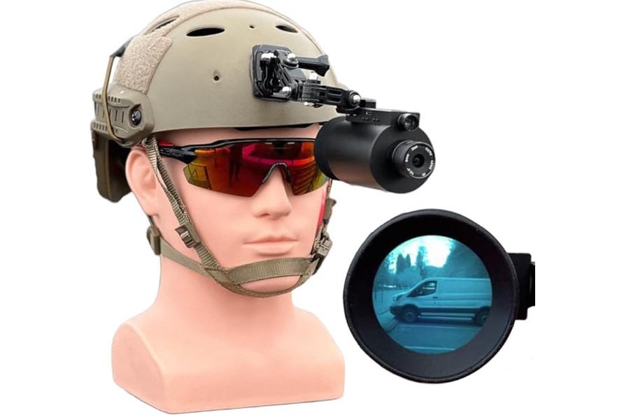 4K Digital Night Vision Monocular, 1314FT Nightvision Distance & Manual Focus & Diopter, Night Vision Goggles with Infrared Illuminator, 36MP Photo & 4K Video Recording with 32GB Card product image