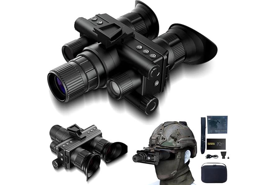 Night Vision Monocular, [2025 Upgrade] 1312FT Monocular Night Vision Goggles, HD Hunting Night Vision for Long Rang Infrared Goggles Night product image
